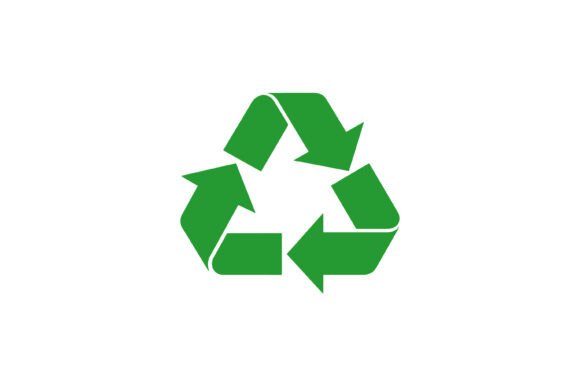 Download Green Recycling Arrows Triangle Symbol - Premium Resources