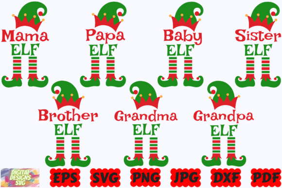 Download Elf Family SVG |Christmas Elf SVG | Elf - Premium Resources